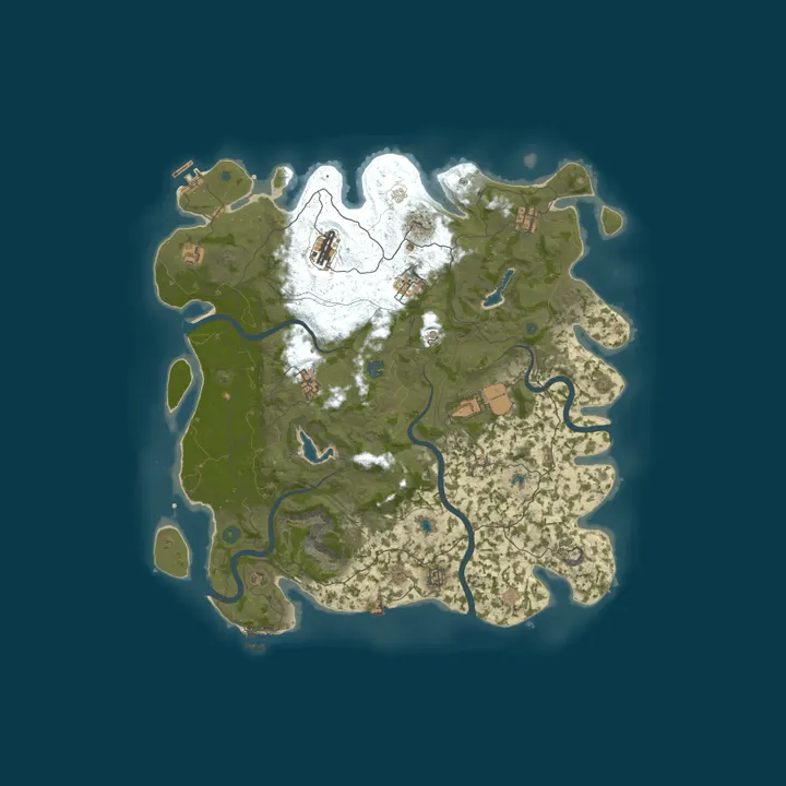 Map of Rust havn