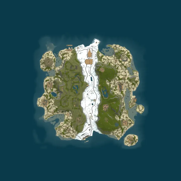 Map of Wolvezbane Gaming PVE