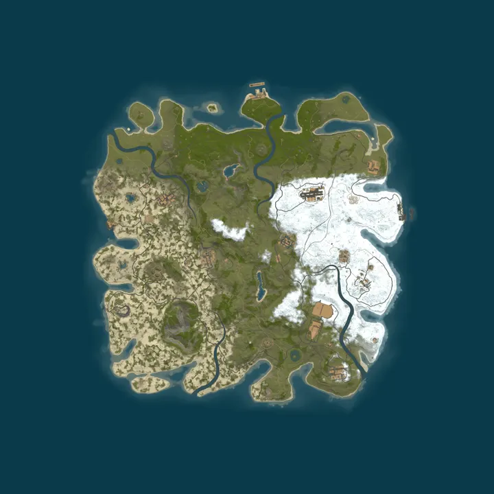 Map of Combat Hosting Map 100X |US Monthly|