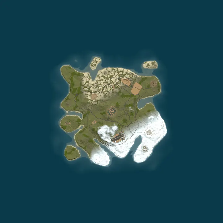 Map of [US] ICEFUSE BATTLEFIELD x1000000000|MYMINI|CLANS|KITS|PVP|FPS