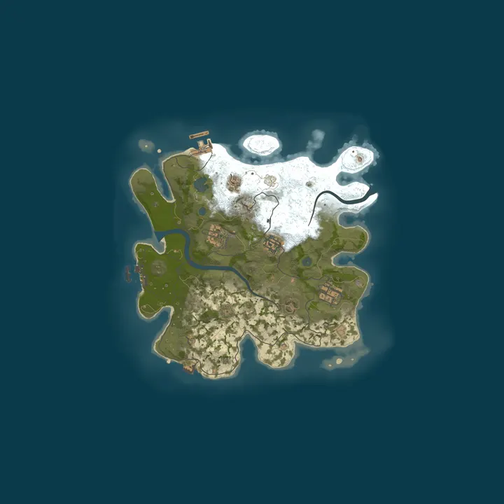 Map of forsaken rust