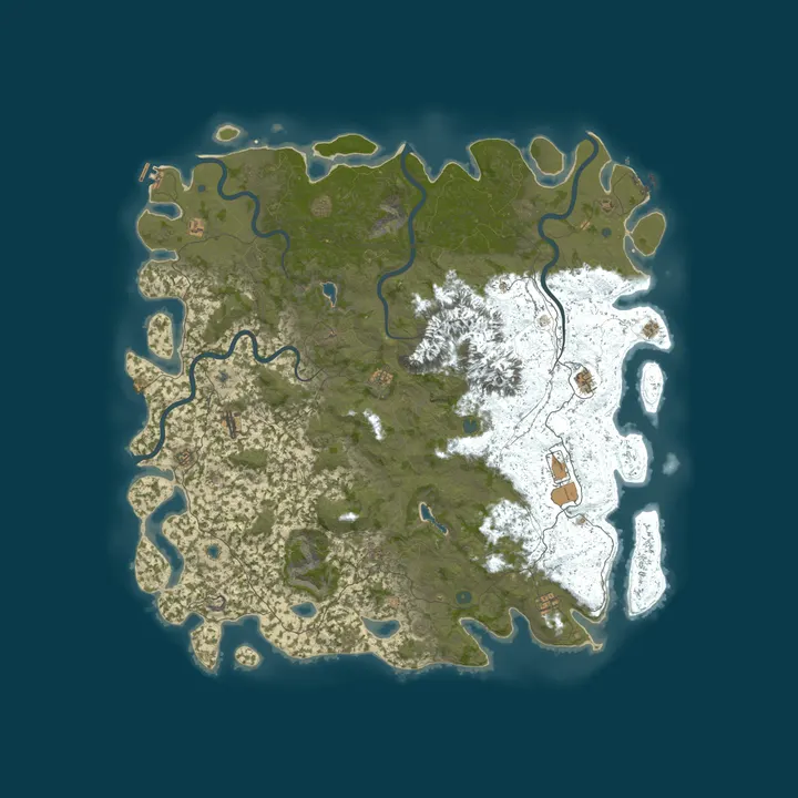 Map of [JP][PvE]ゆるラス☮YURU RUST