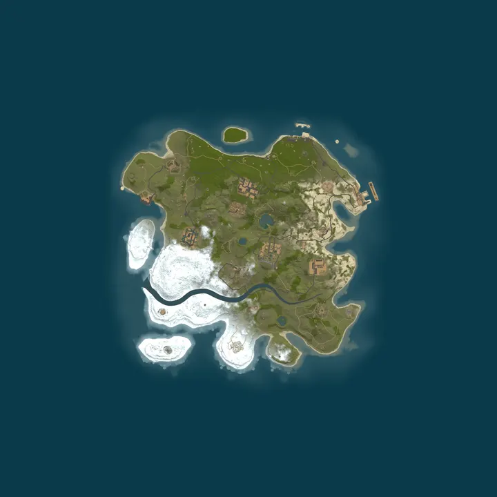 Map of UCloud Game Zone Rust Server