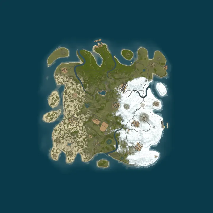 Map of McAwesome Acres - McNightfall