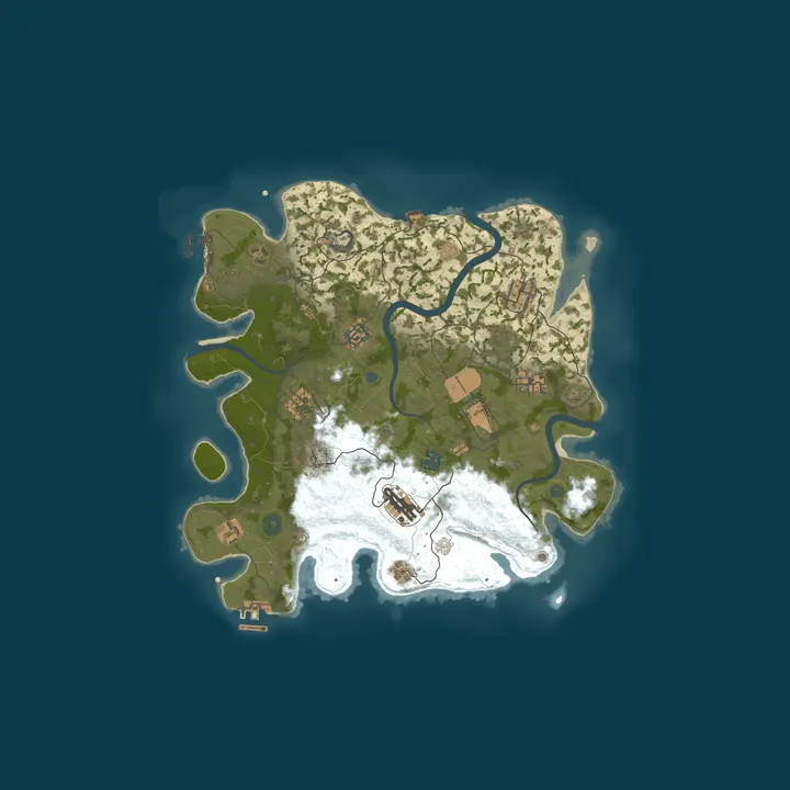 Map of The Hempire Small | Vanilla | No Decay | Trios
