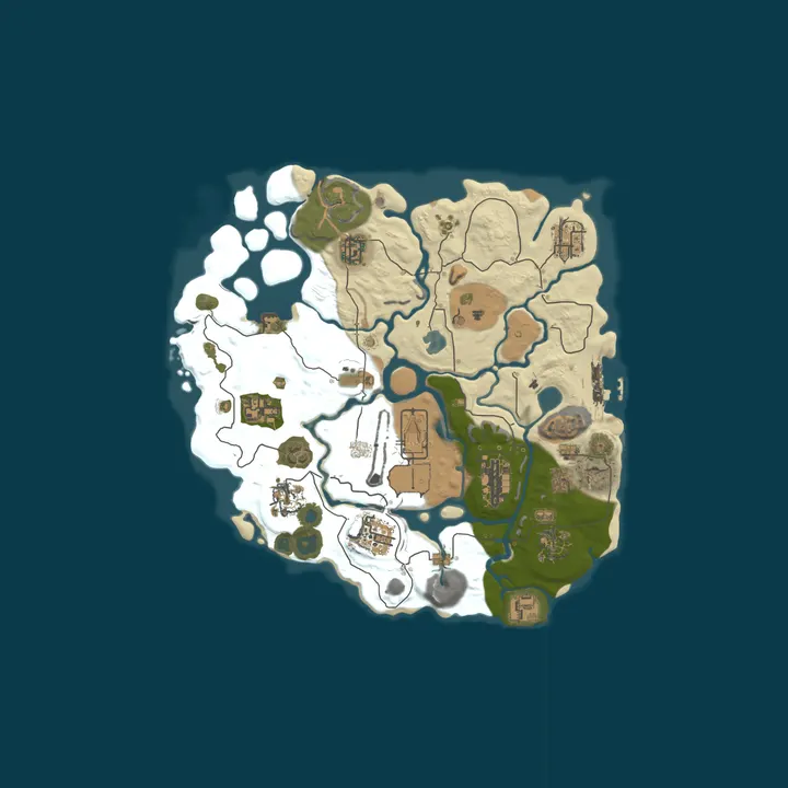 Map of PVP