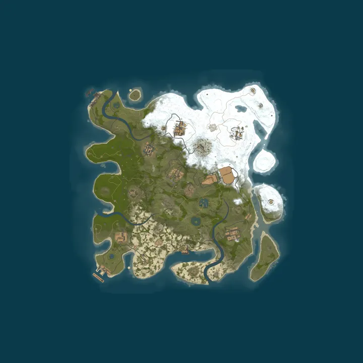 Map of 沐宁服务器