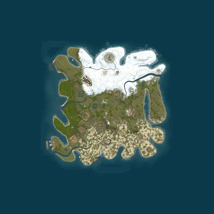 Map of RusturaX | 3x Loot | Base Auto Build | [中/日/한/EN]Ü