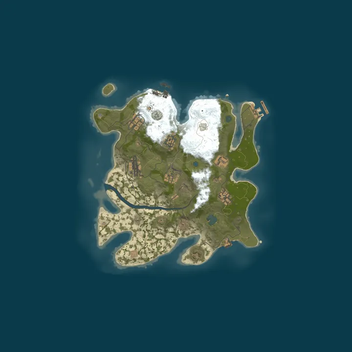 Map of Cosmic Haven 2x | Solo/Duo | Loot+ | Just Wiped
