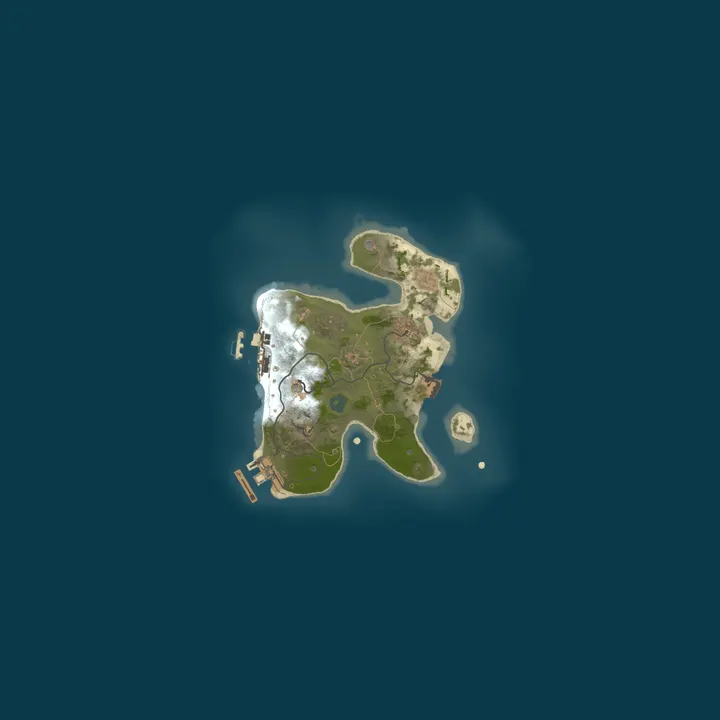 Map of GodlikeHost Server