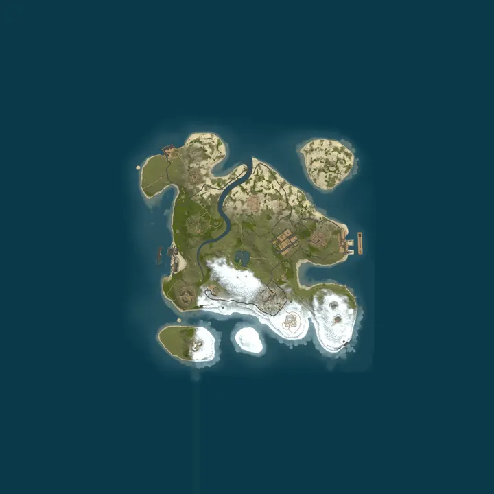Map of Demon Legends | Rust | Wiped 17/26 | No Decay