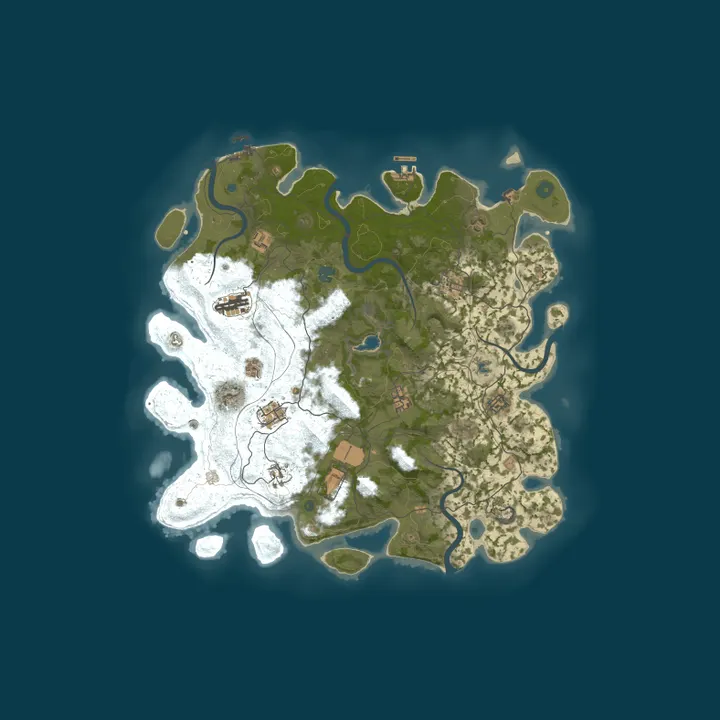 Map of Warborn | 3x | Better loot! | Kits | PVP ( Solo/Duo/trio )