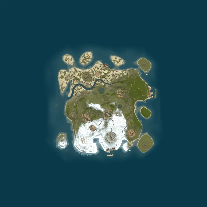 Map of [EU][FR] L'ile des Nouveaux - SOLO/DUO/TRIO - Vanilla
