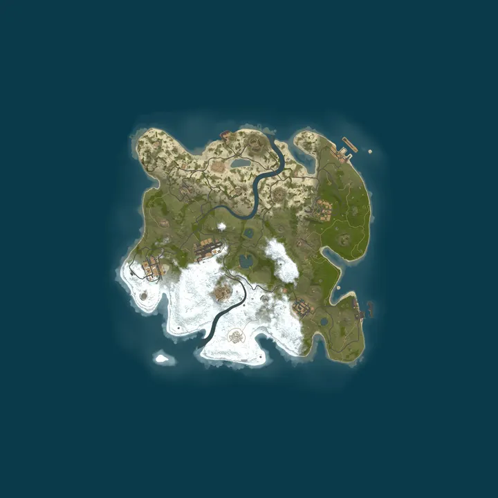 Map of Hosted by GTXGaming.co.uk