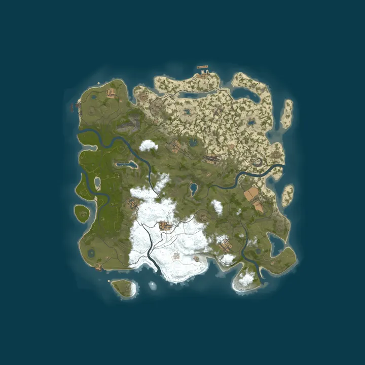 Map of CobaltCove.io Testing Branch