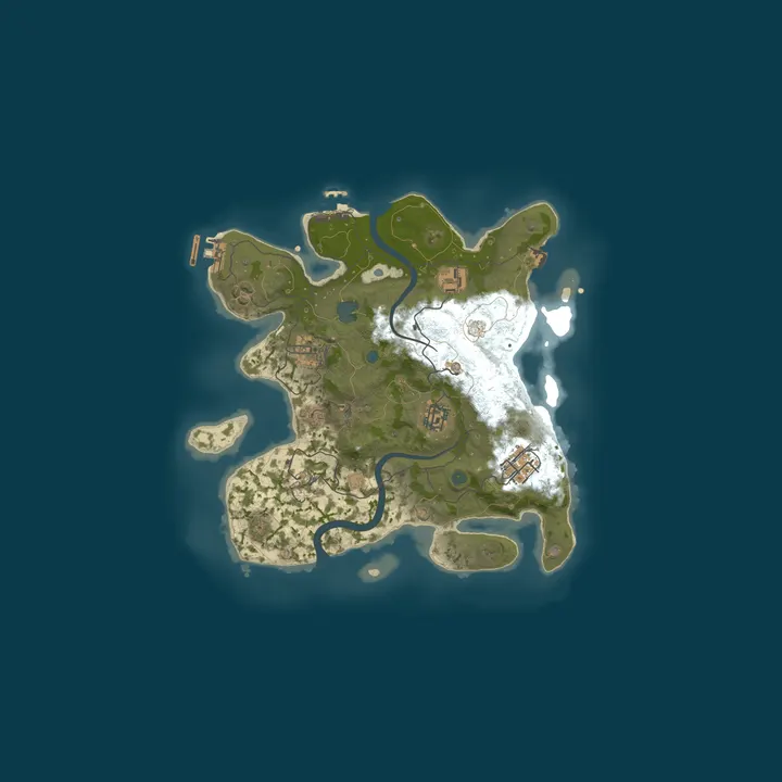 Map of Just chill. Vanilla.