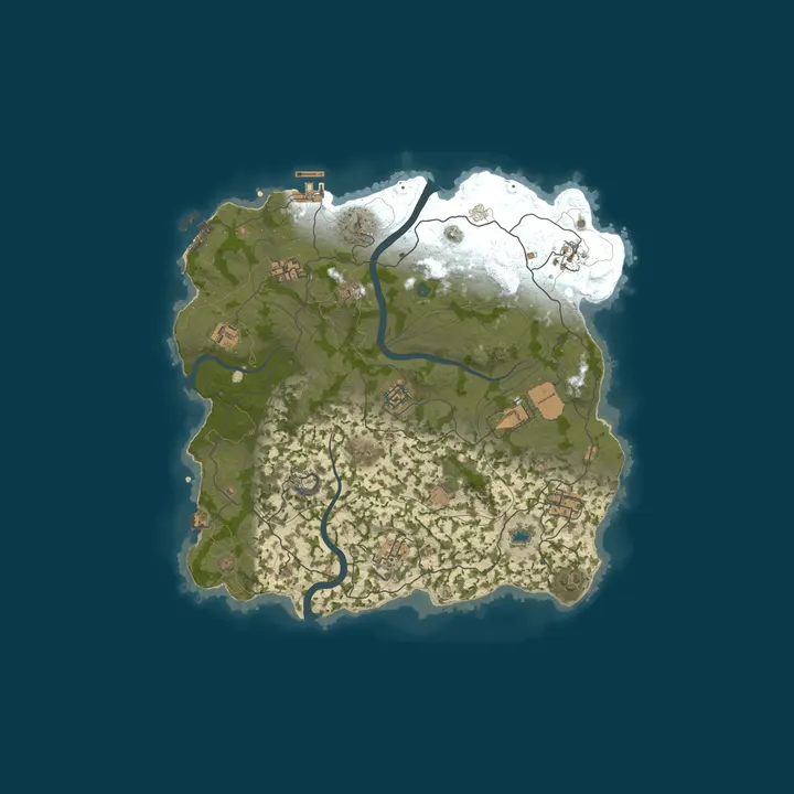 Map of [BR/LATAM] TERRA HOSTIL 2X | SOLO/ DUO/ TRIO |