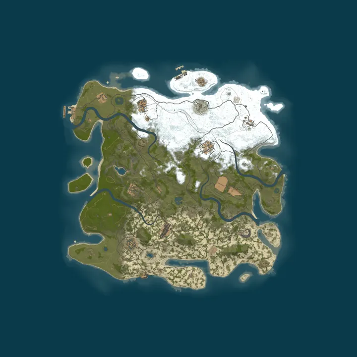 Map of BAH HABAH