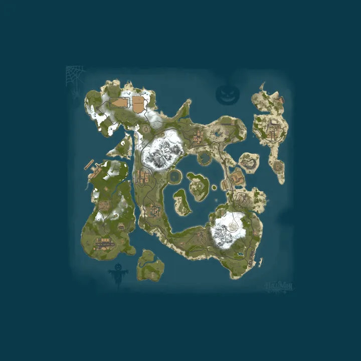 Map of Europe PvE szerver | No Raiding | No Killing | No Decay | Shop 