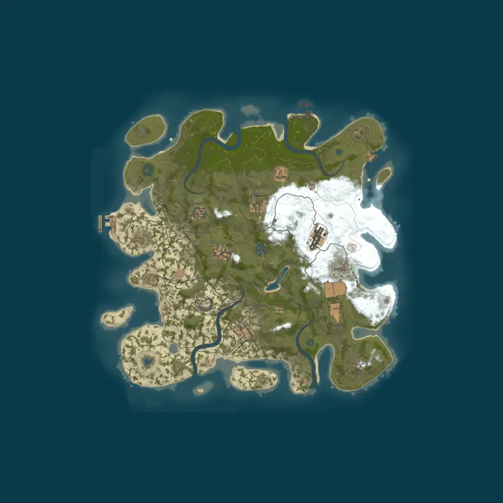 Map of RadoRust EU | Solo/Duo | Softcore | Monthly