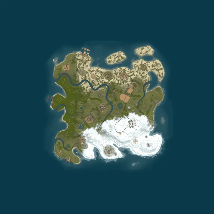 Map of SurviVal InstiNct (Kits|Home|TP|Rates)