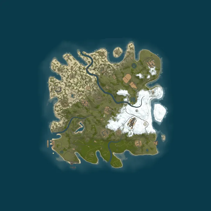 Map of Worker's Paradise Trio | Raid Window