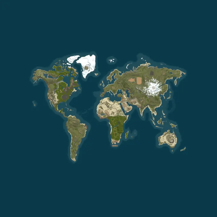 Map of Rust+ Rp Server by G-Portal.com