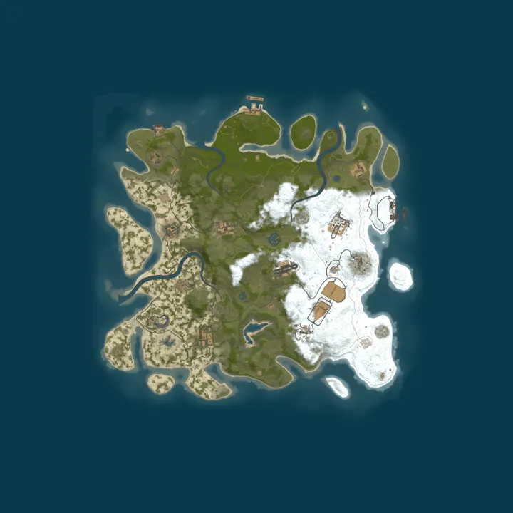 Map of benis server