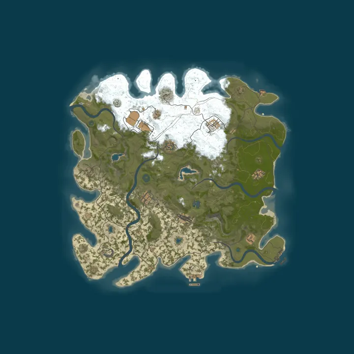 Map of vanilla