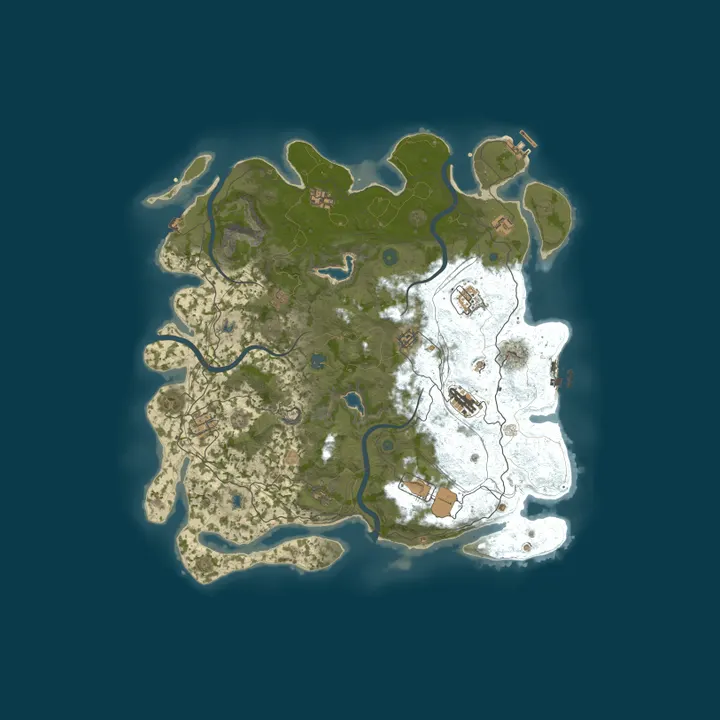 Map of staging