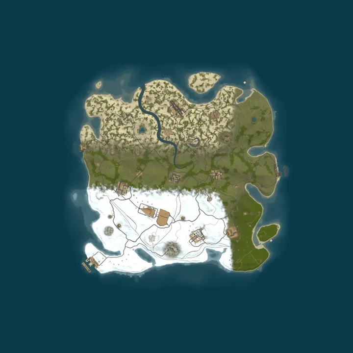 Map of Test Server (Stevious Main)