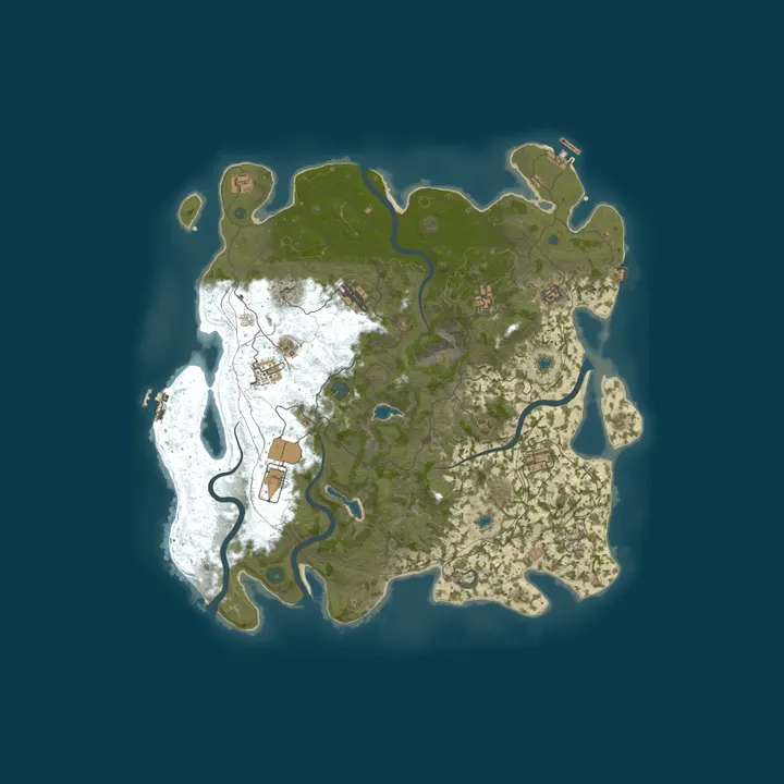 Map of BrainWreck Cafe 10X 30day PVE +Mods!