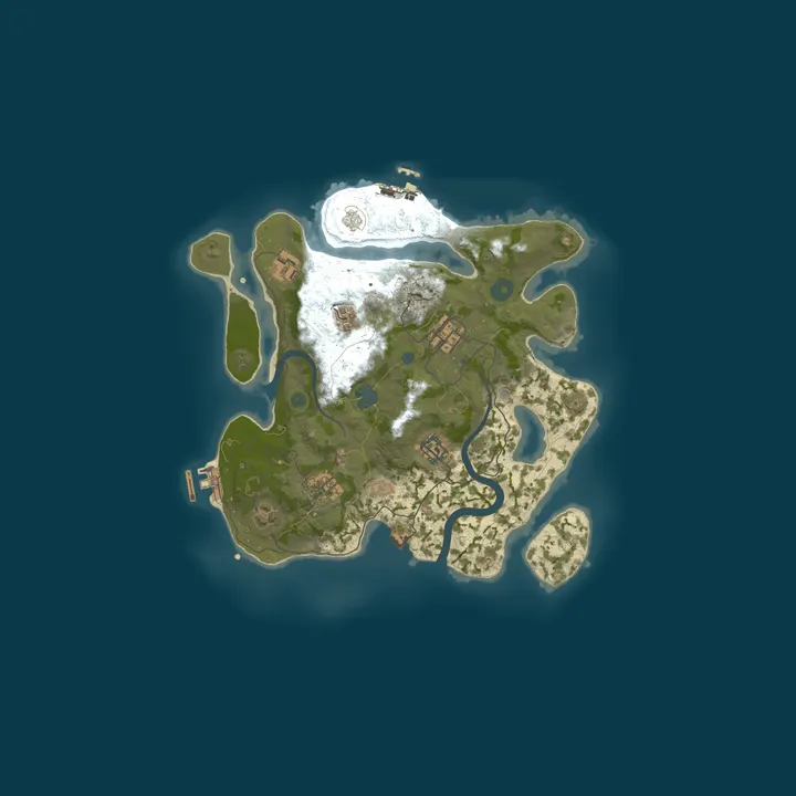 Map of Rustmania dev Server