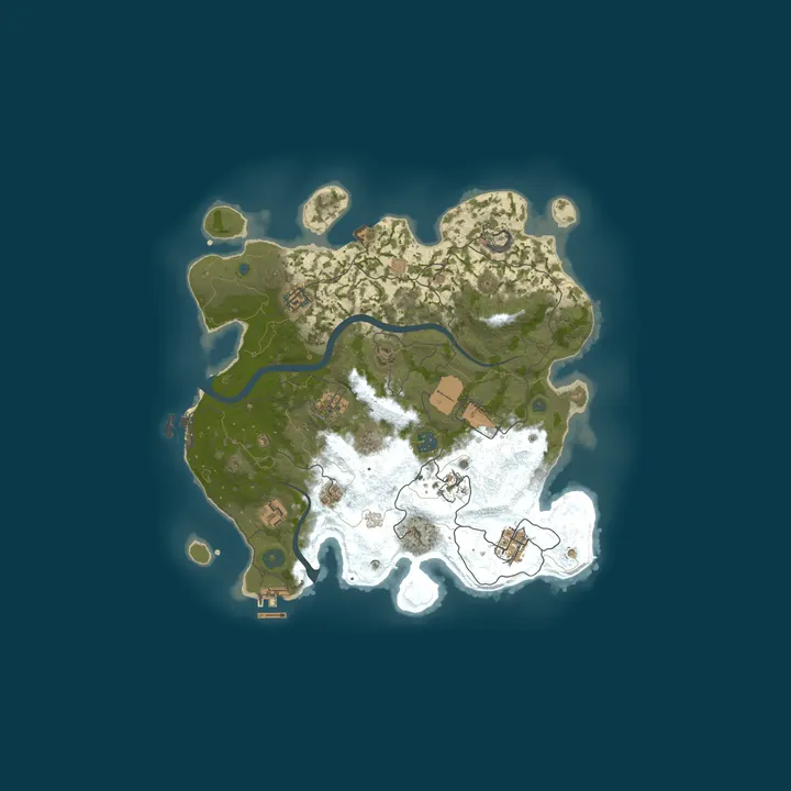 Map of NOR/EU RUSTNORGE