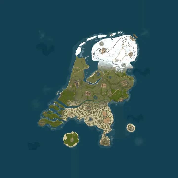 Map of Private Servert
