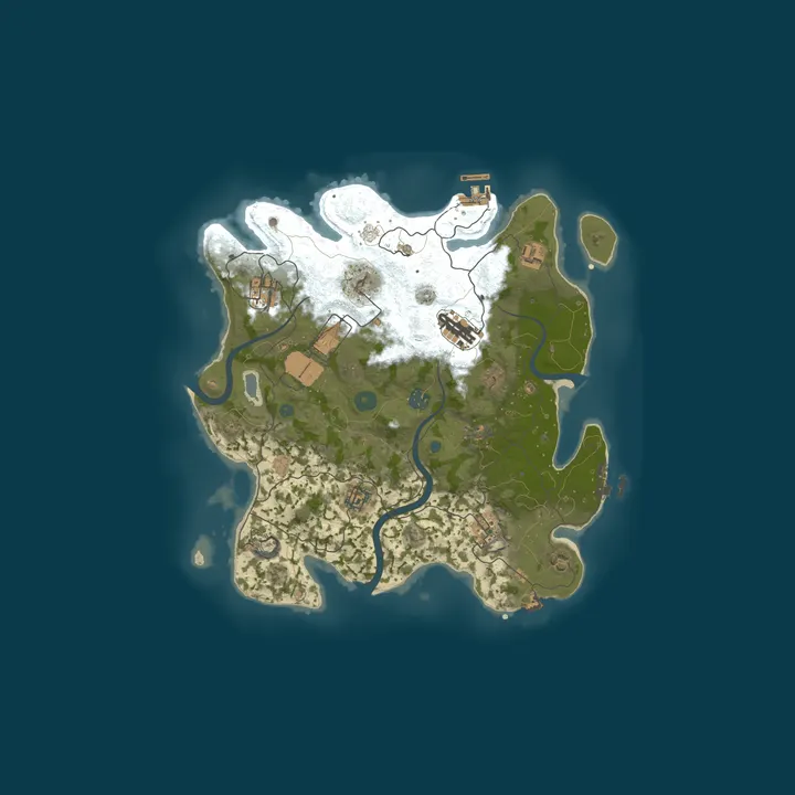 Map of Slav space