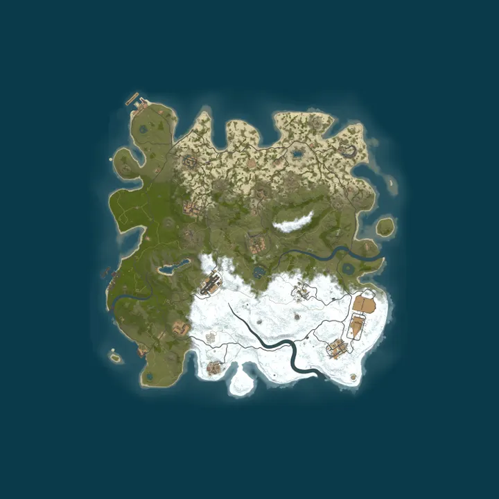Map of [Asia] 5x Rust | Solo | Duo | Trio | PVP