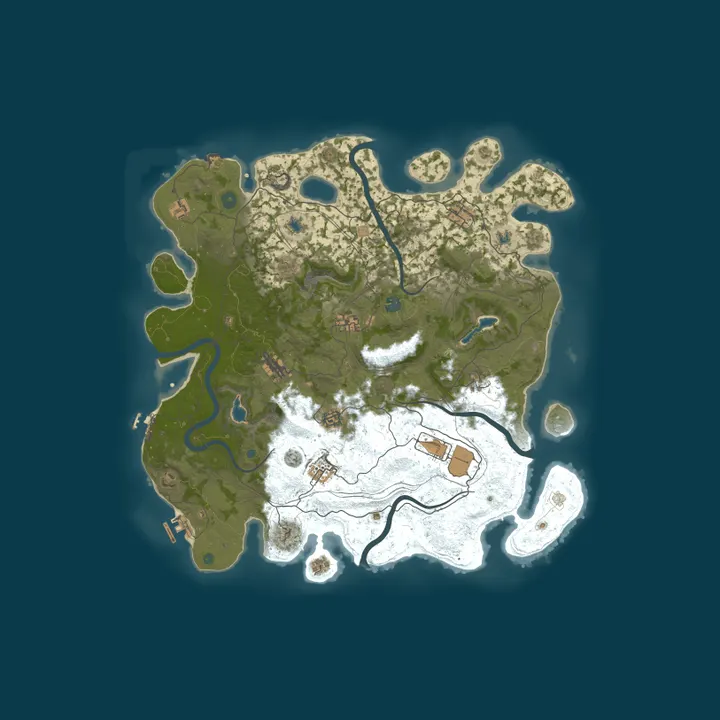 Map of BetterRust 2x | Active Admins | No B.S. | Just Wiped | Weekly