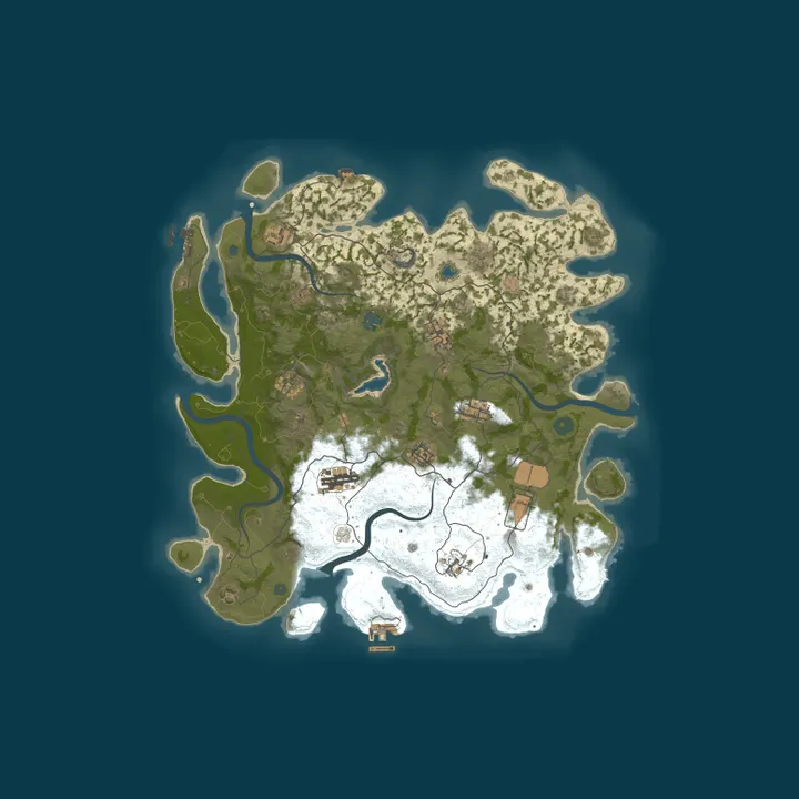 Map of Portland 2X Solo-Duo-Trio New player friendly