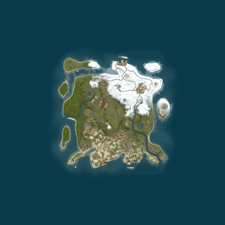 Map of RustOutlands x5-10