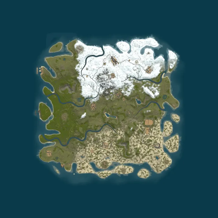Map of Cascade Falls  Solo/Duo