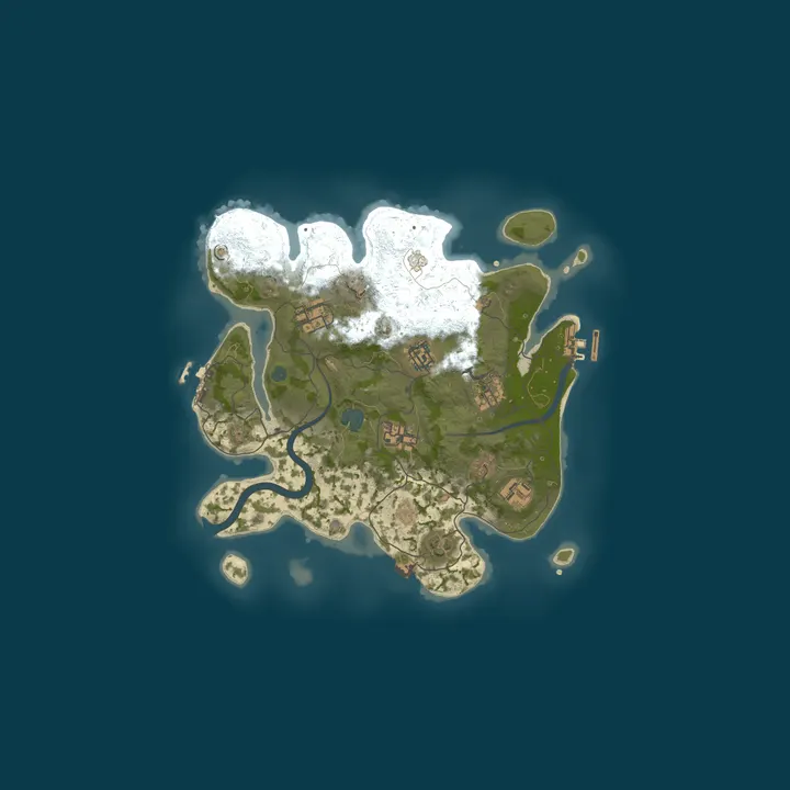 Map of My Untitled Rust Server