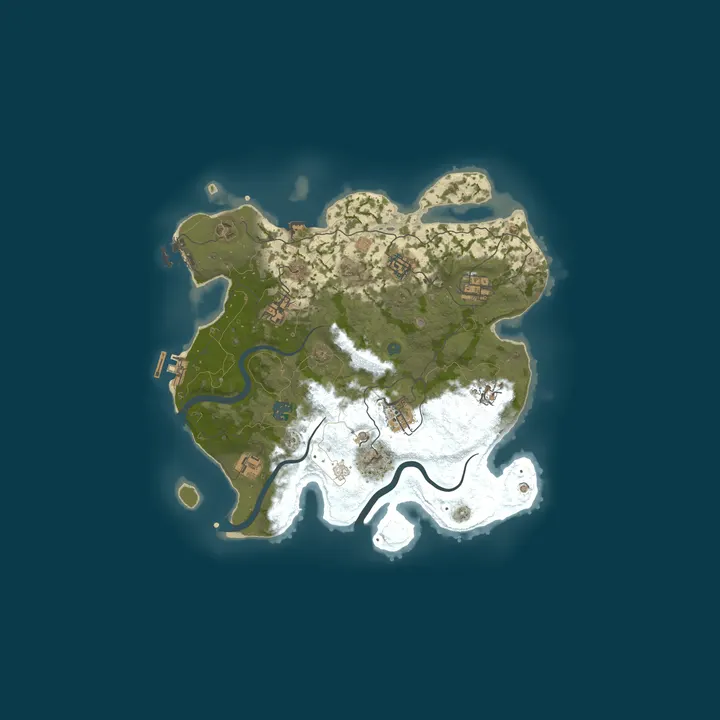 Map of Rust Serverr