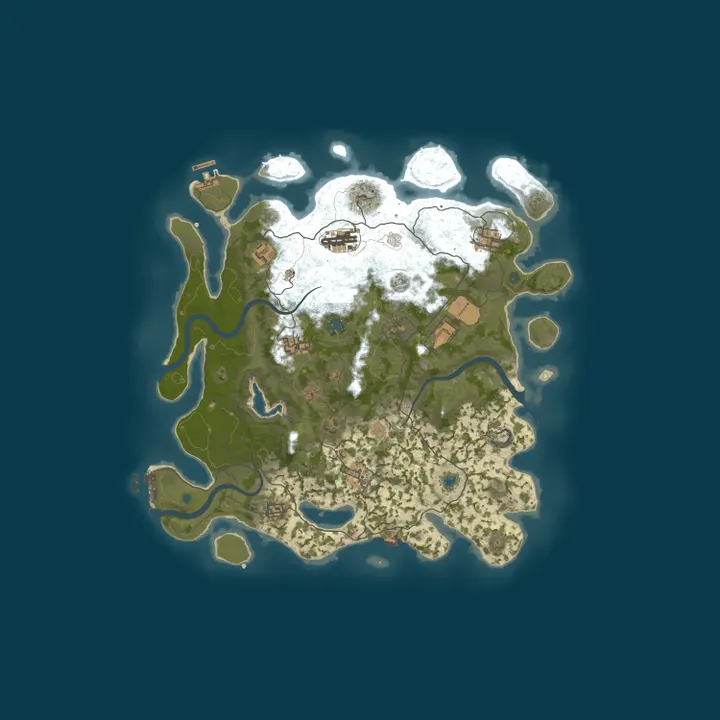 Map of 10/8|Rusty|3X|Solo/Duo/Trio|Events|AntiCheat