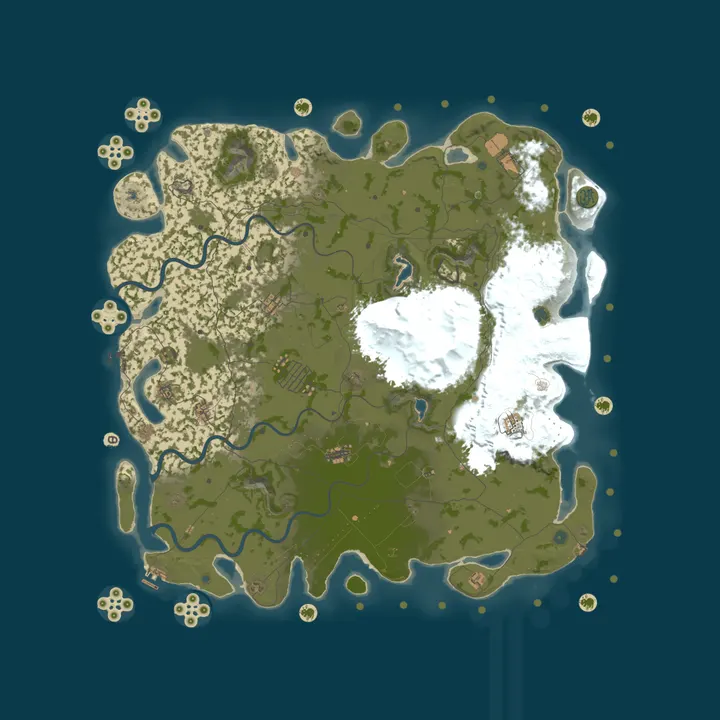 Map of Tims Place PVE Test Server