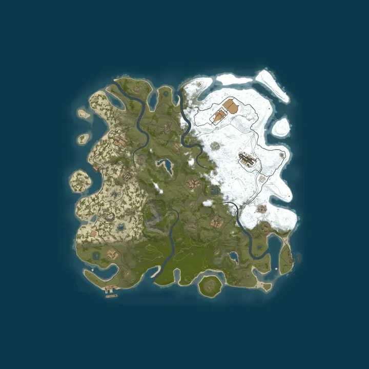 Map of Mr Bread Pve Server