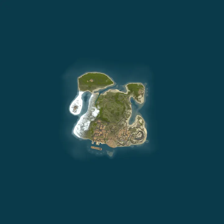Map of Blazos Badlands