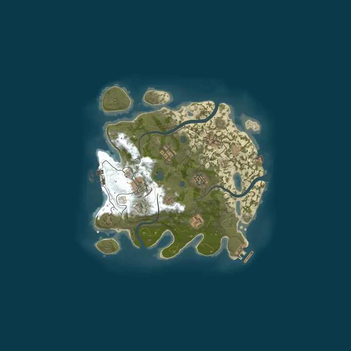 Map of JRDN RUST