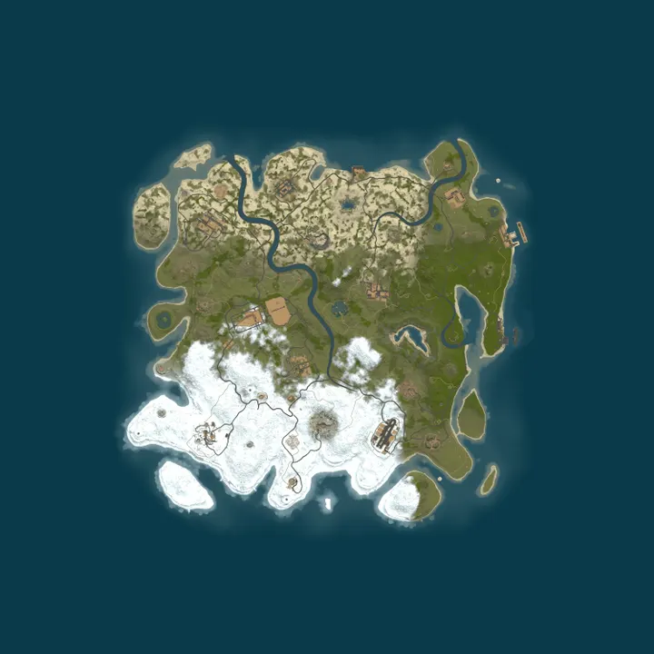Map of 5x PvE Paradise