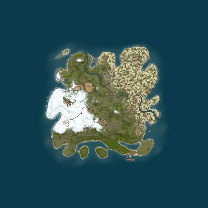 Map of Barregaanders